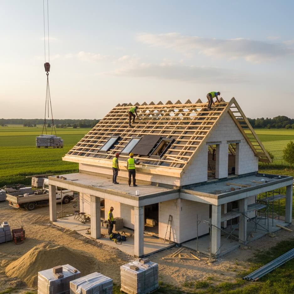 jak zaplanować budowę domu krok po kroku